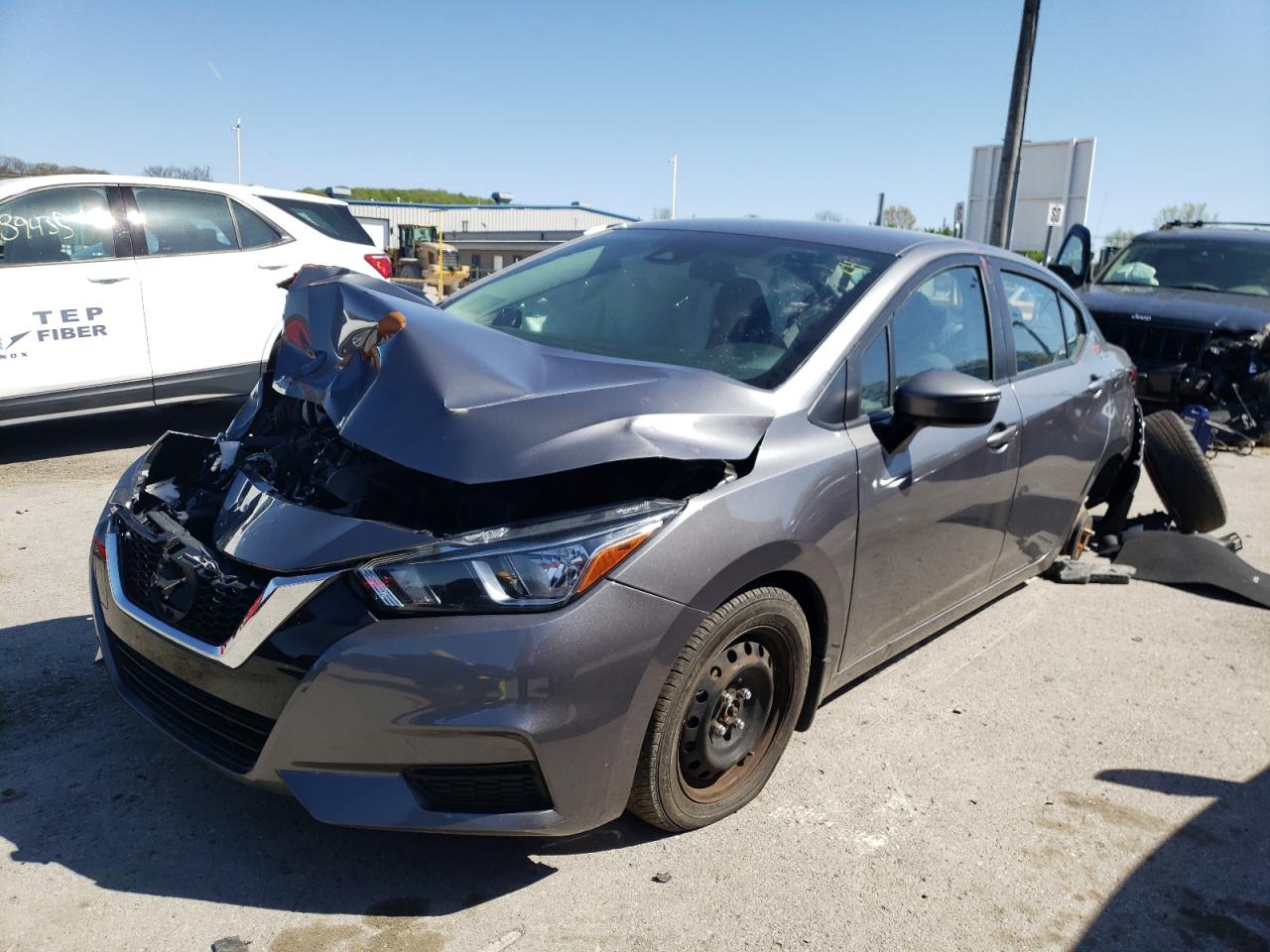 Photo 2 from auction – 2021 NISSAN VERSA SV with VIN 3N1CN8EVXML824634