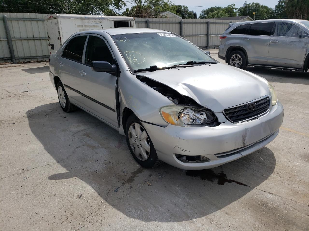 TOYOTA COROLLA CE 2007 with VIN JTDBR32E670101059 - Photo from auction