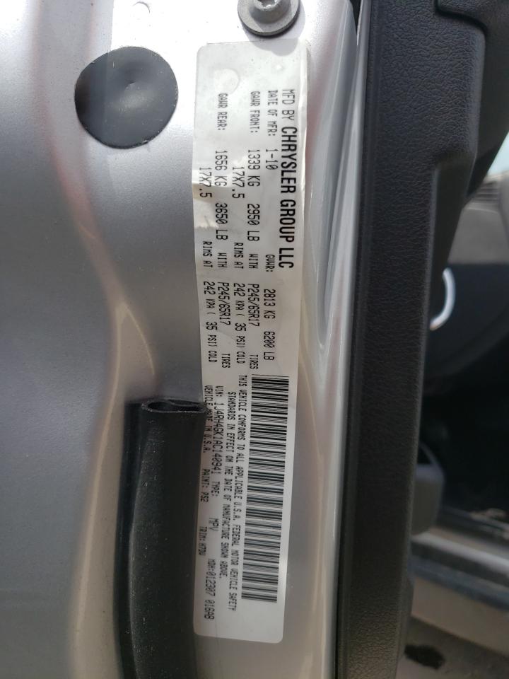 Photo 10 from auction – 2010 JEEP COMMANDER with VIN 1J4RH4GK1AC140941