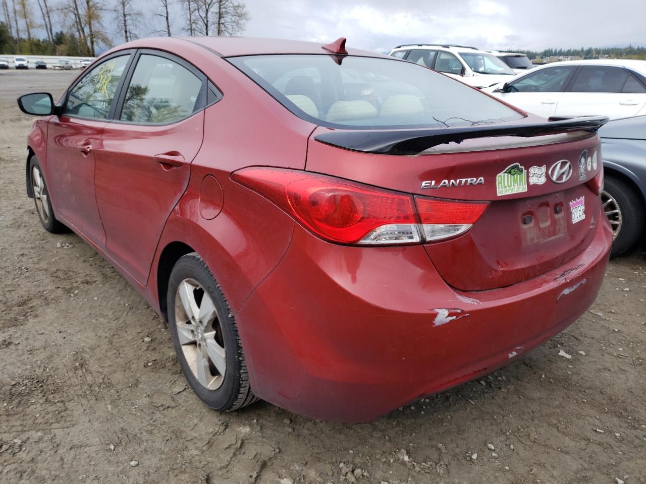 Photo 3 from auction – 2011 HYUNDAI ELANTRA GL with VIN KMHDH4AE1BU154803