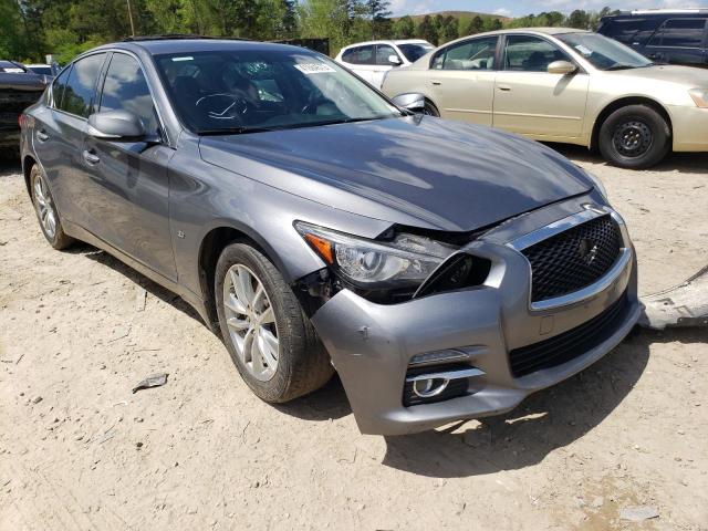 INFINITI Q50 BASE 2015 with VIN JN1BV7AR1FM424047 - Photo from auction