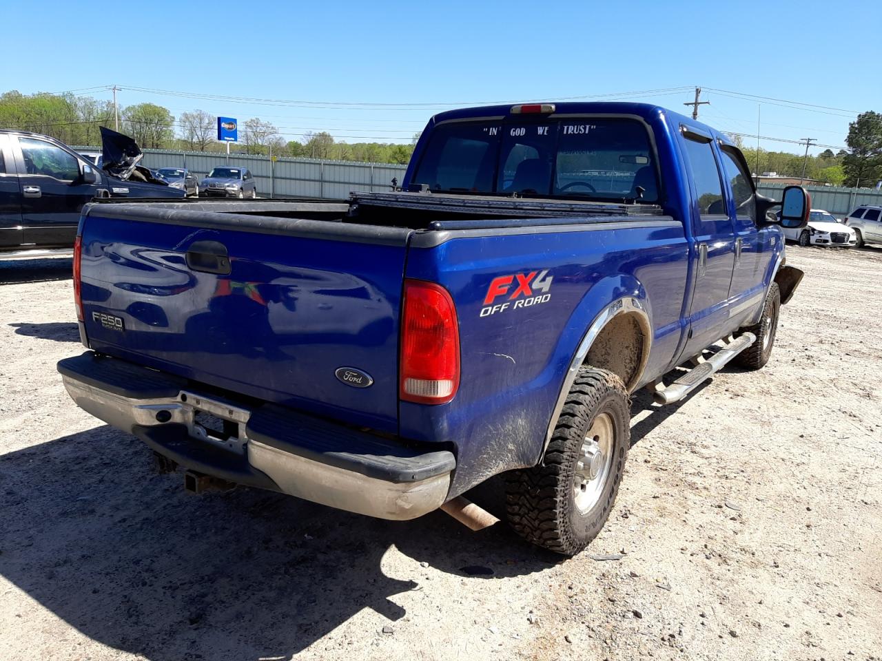 Photo 4 from auction – 2003 FORD F250 SUPER with VIN 1FTNW21L83EB70347