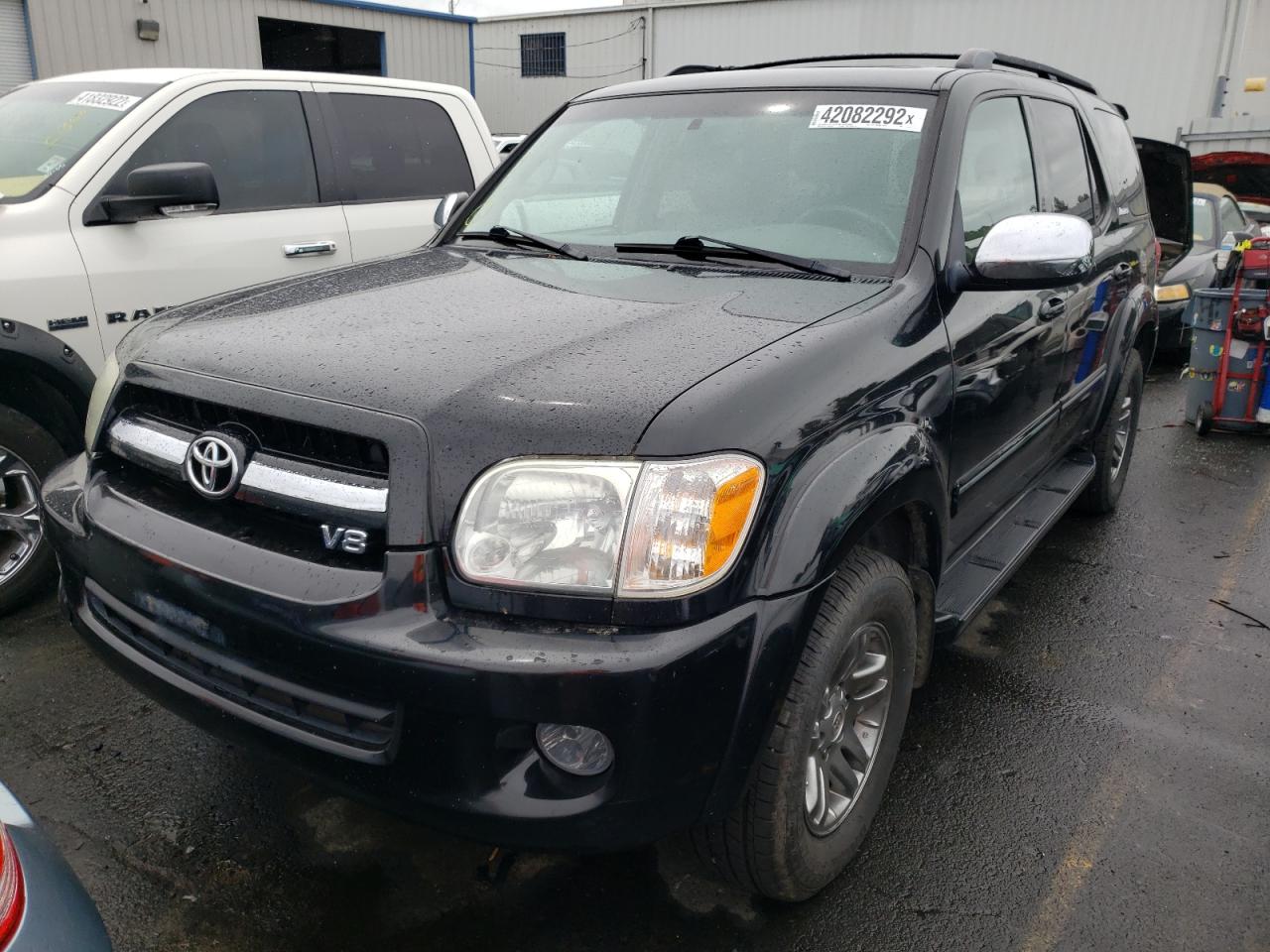 Photo 2 from auction – 2007 TOYOTA SEQUOIA with VIN 5TDBT48A67S292295