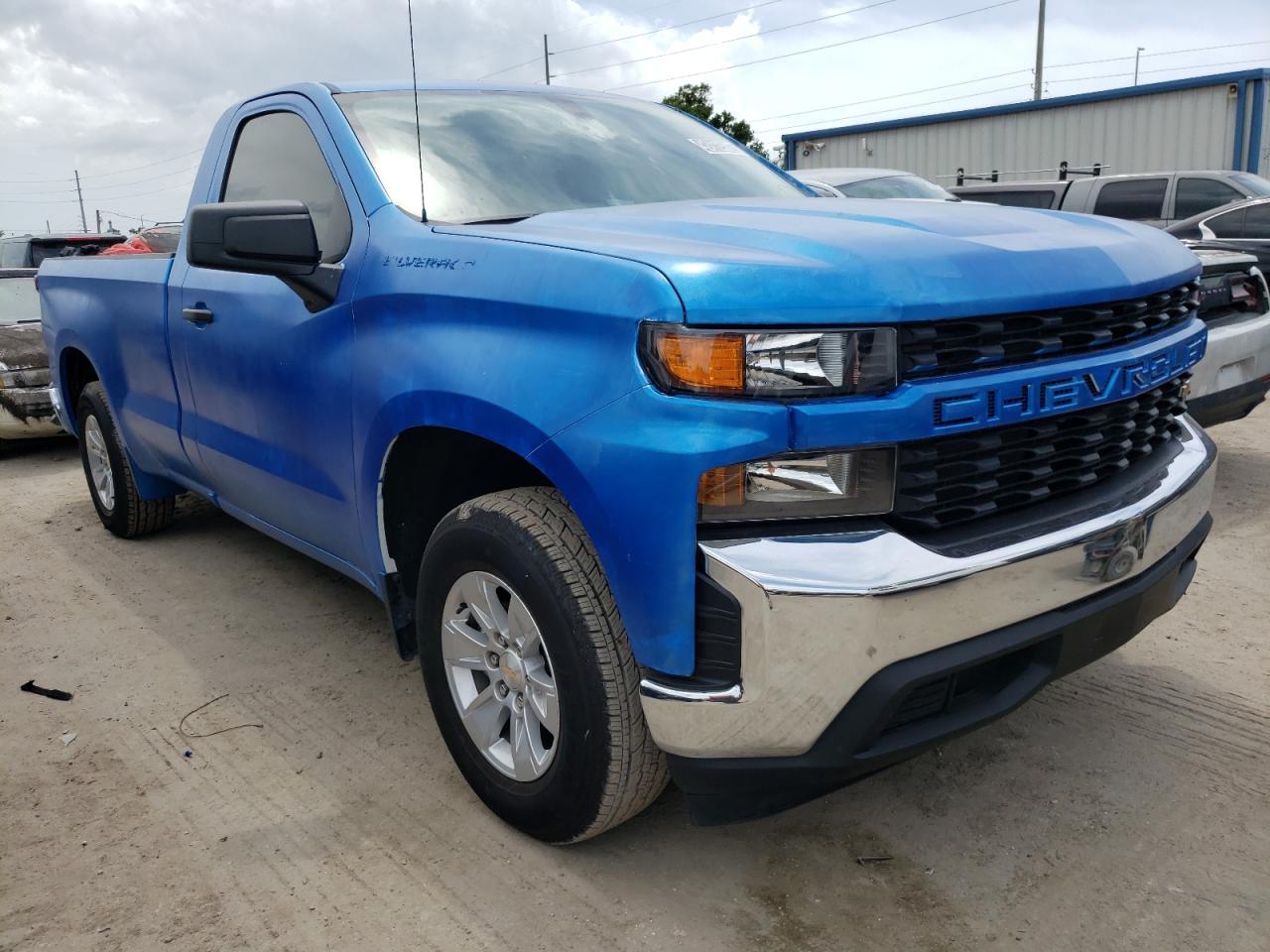 Photo 1 from auction – 2021 CHEVROLET SILVERADO with VIN 3GCNWAEF8MG411378