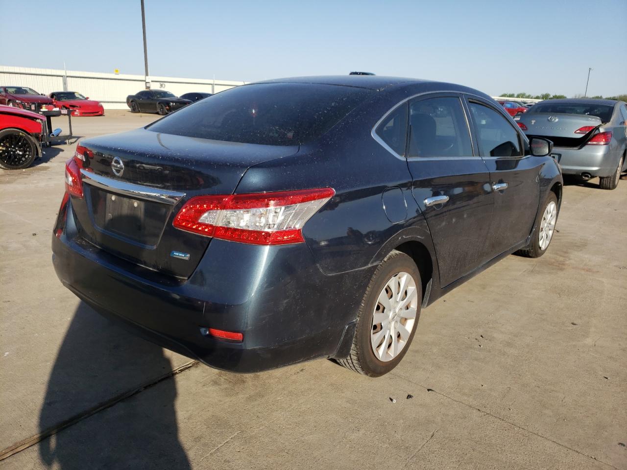 Photo 4 from auction – 2013 NISSAN SENTRA S with VIN 3N1AB7AP5DL645211