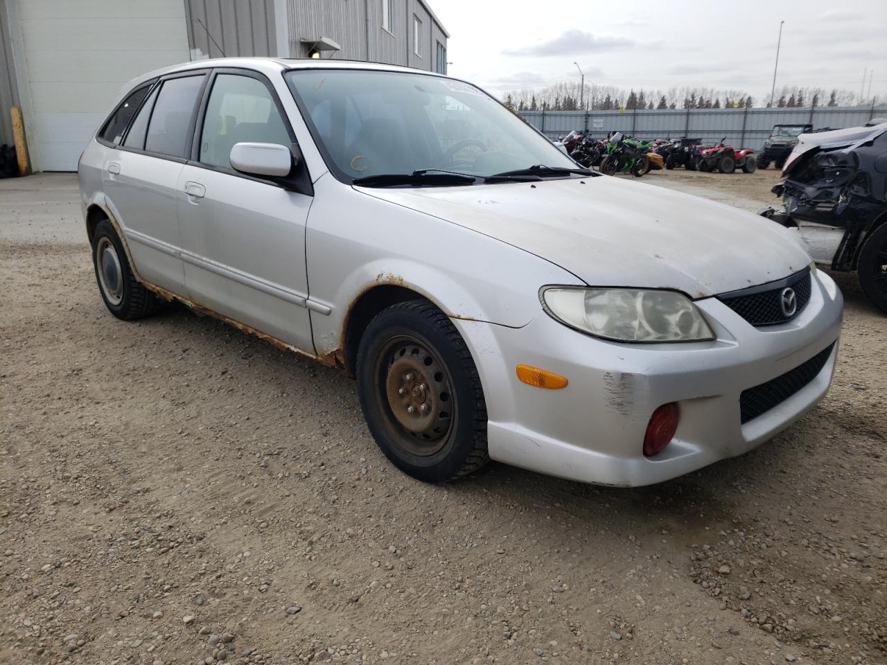 MAZDA PROTEGE PR 2002 with VIN JM1BJ245321595317 - Photo from auction