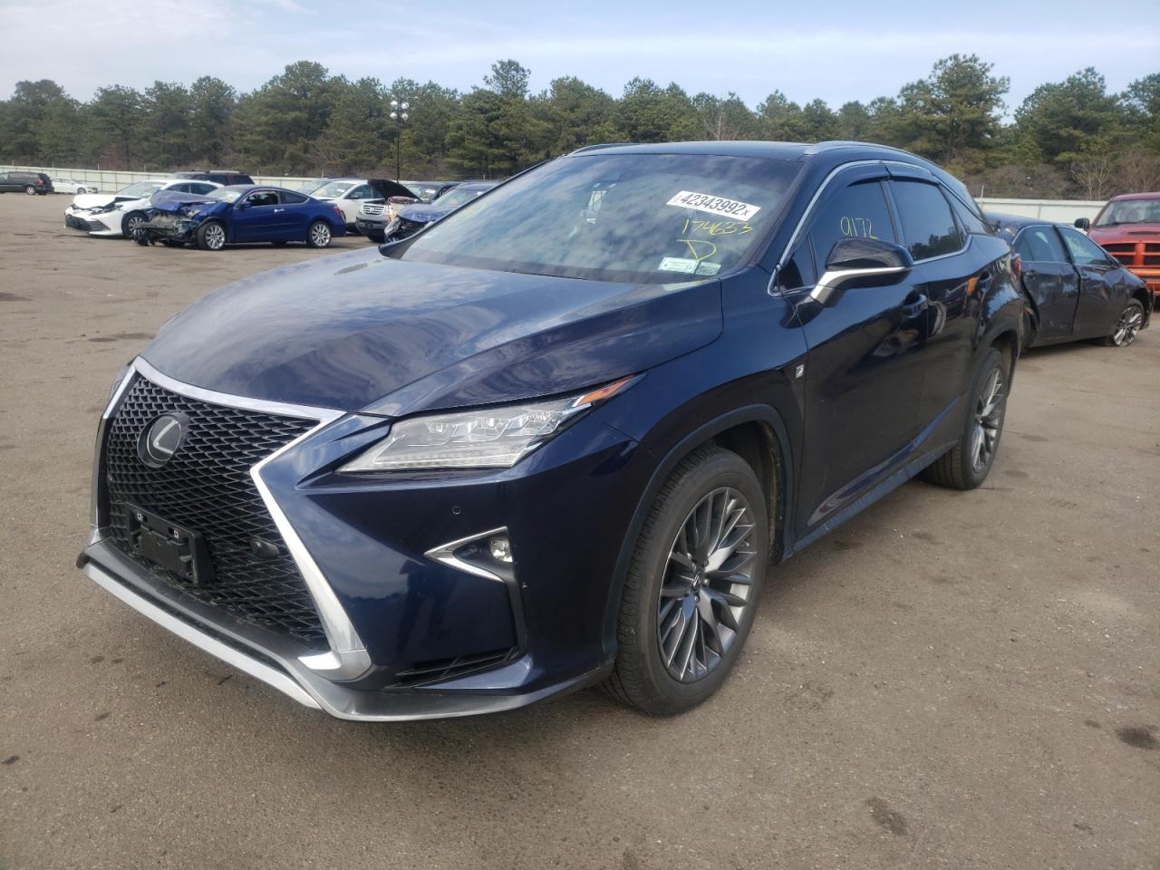 Photo 2 from auction – 2019 LEXUS RX 350 BAS with VIN 2T2BZMCA9KC174633