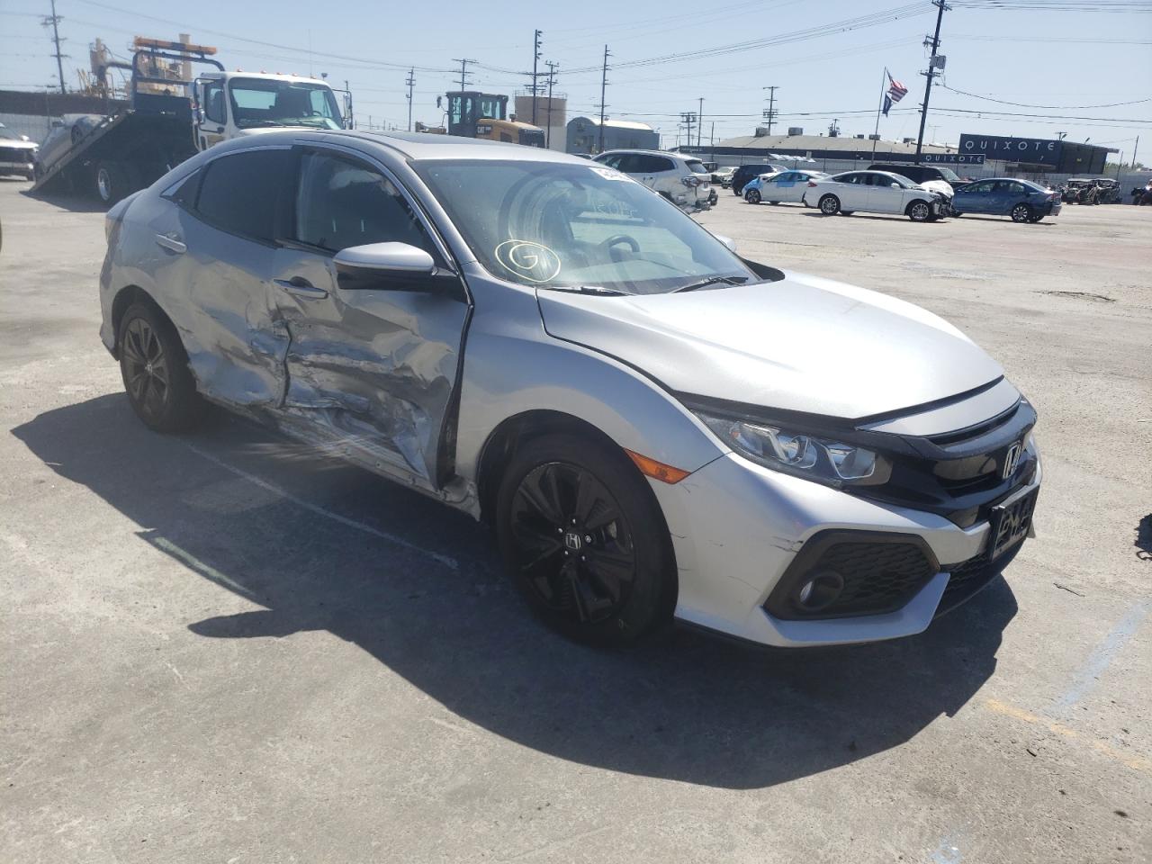 HONDA CIVIC EX 2017 with VIN SHHFK7H52HU411635 - Photo from auction