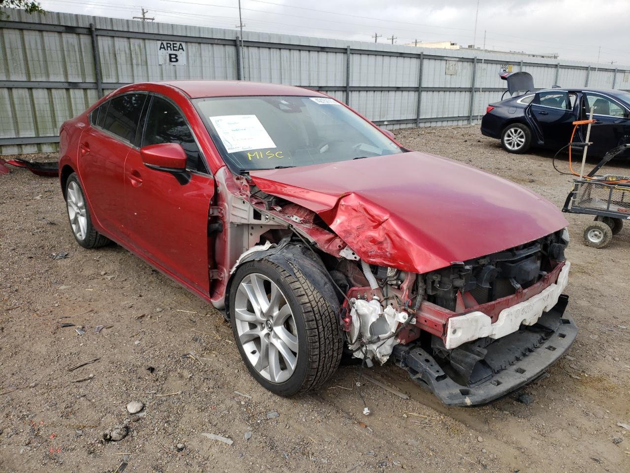 Photo 1 from auction – 2017 MAZDA 6 TOURING with VIN JM1GL1V52H1116161