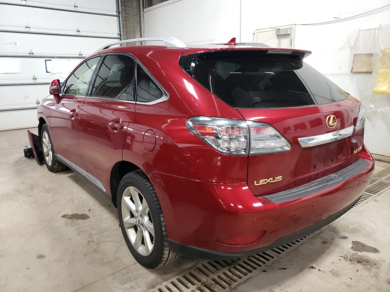 Photo 3 from auction – 2010 LEXUS RX 350 with VIN JTJBK1BA4A2006305