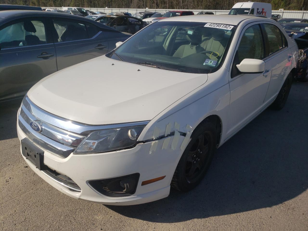 Photo 2 from auction – 2010 FORD FUSION SE with VIN 3FAHP0HA2AR332802