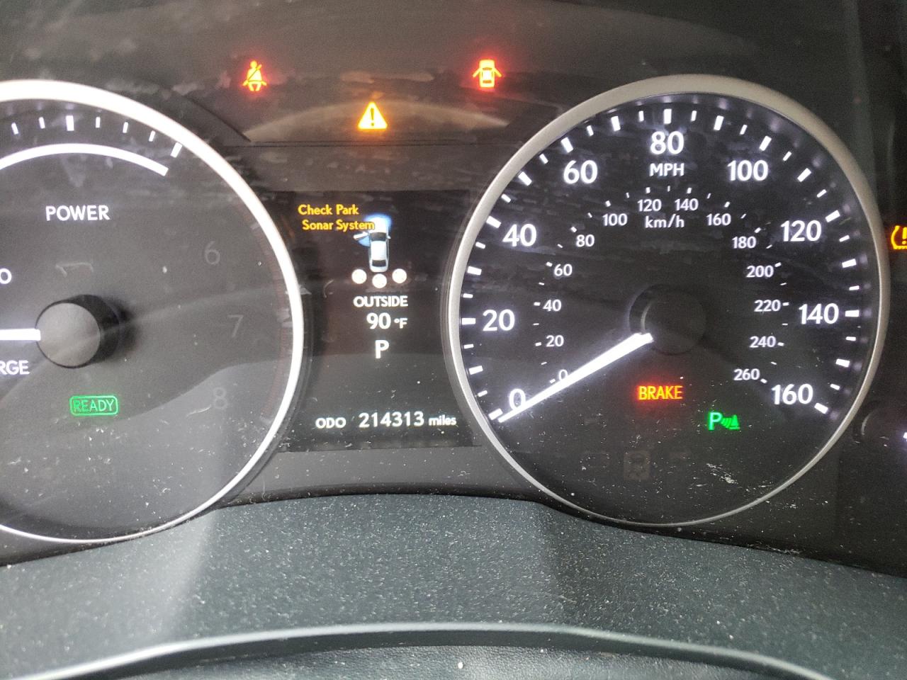 Photo 8 from auction – 2013 LEXUS ES 300H with VIN JTHBW1GGXD2000516