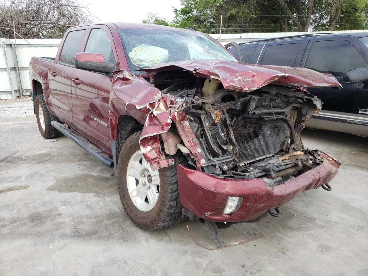 CHEVROLET SILVERADO 2016 with VIN 3GCUKREC7GG299835 - Photo from auction