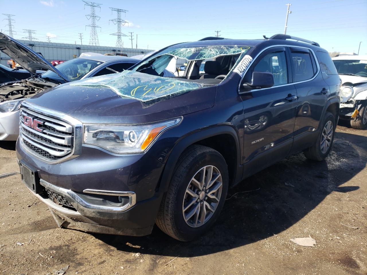 Photo 2 from auction – 2019 GMC ACADIA SLE with VIN 1GKKNLLS4KZ264706