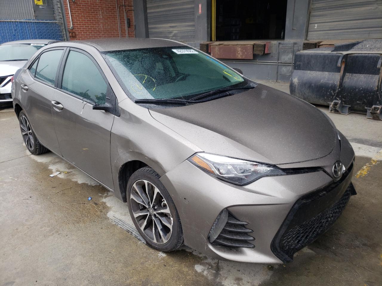TOYOTA COROLLA L 2019 with VIN 5YFBURHE6KP896525 - Photo from auction