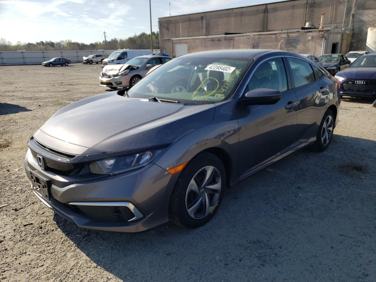 Photo 2 from auction – 2019 HONDA CIVIC LX with VIN 2HGFC2F60KH598941