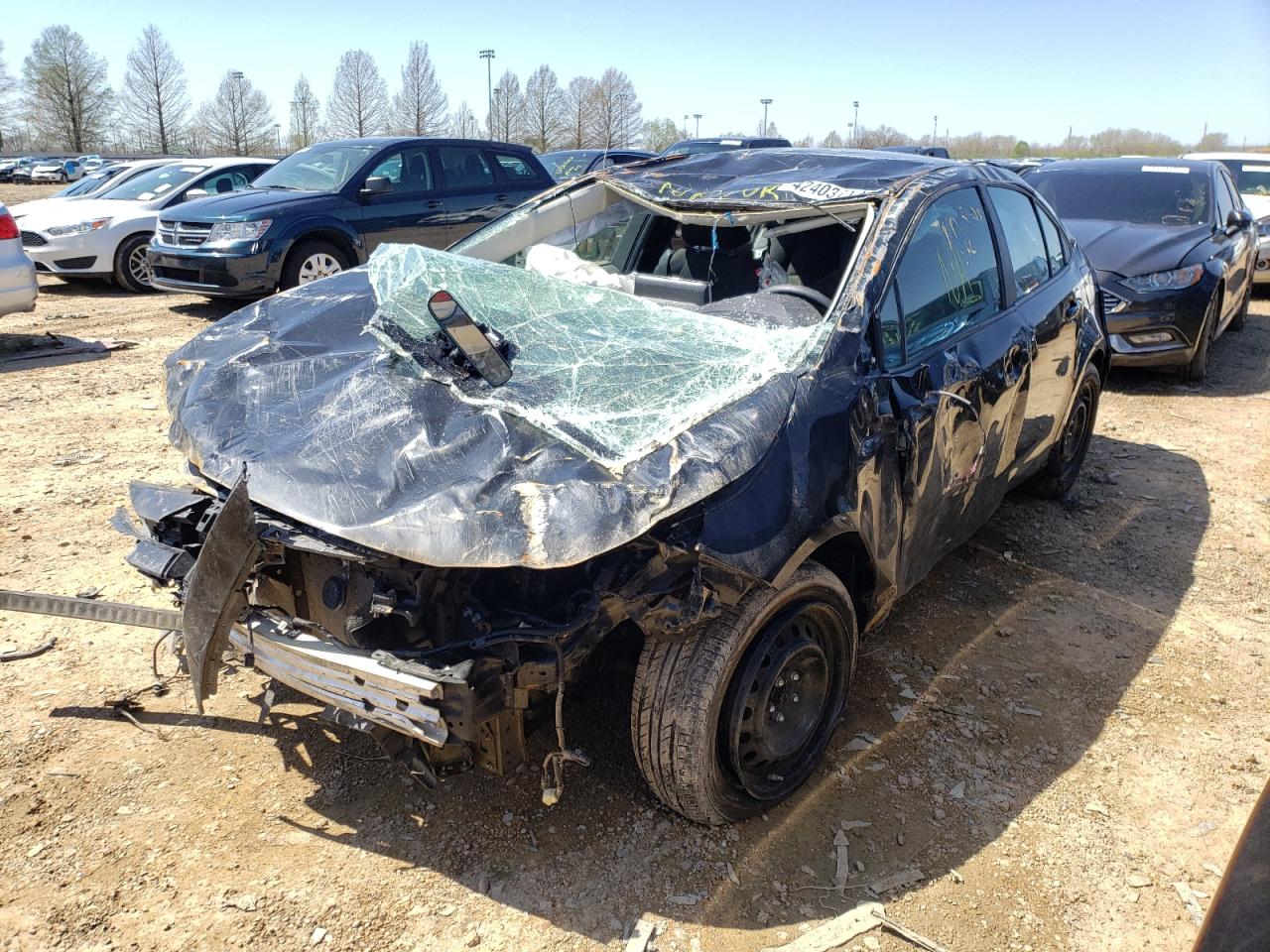 Photo 2 from auction – 2020 TOYOTA COROLLA LE with VIN 5YFEPRAE8LP110675