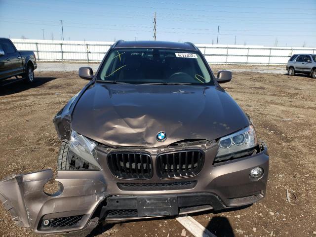 Photo 9 from auction – 2012 BMW X3 XDRIVE3 with VIN 5UXWX7C50CL737707