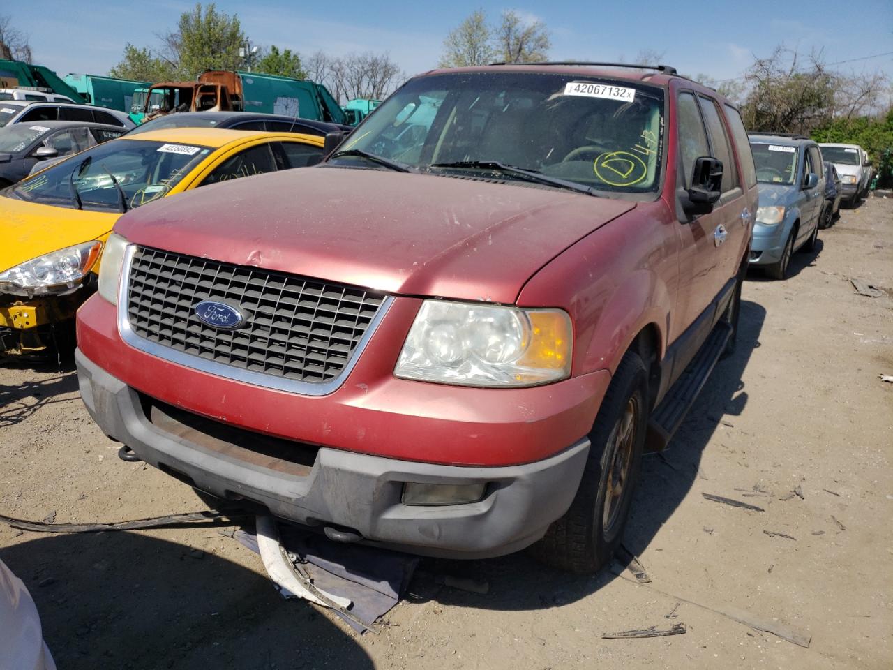 Photo 9 from auction – 2003 FORD EXPEDITION with VIN 1FMFU16L43LA35452