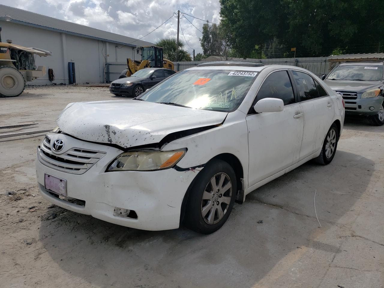 Photo 2 from auction – 2007 TOYOTA CAMRY CE with VIN JTNBE46K973034341