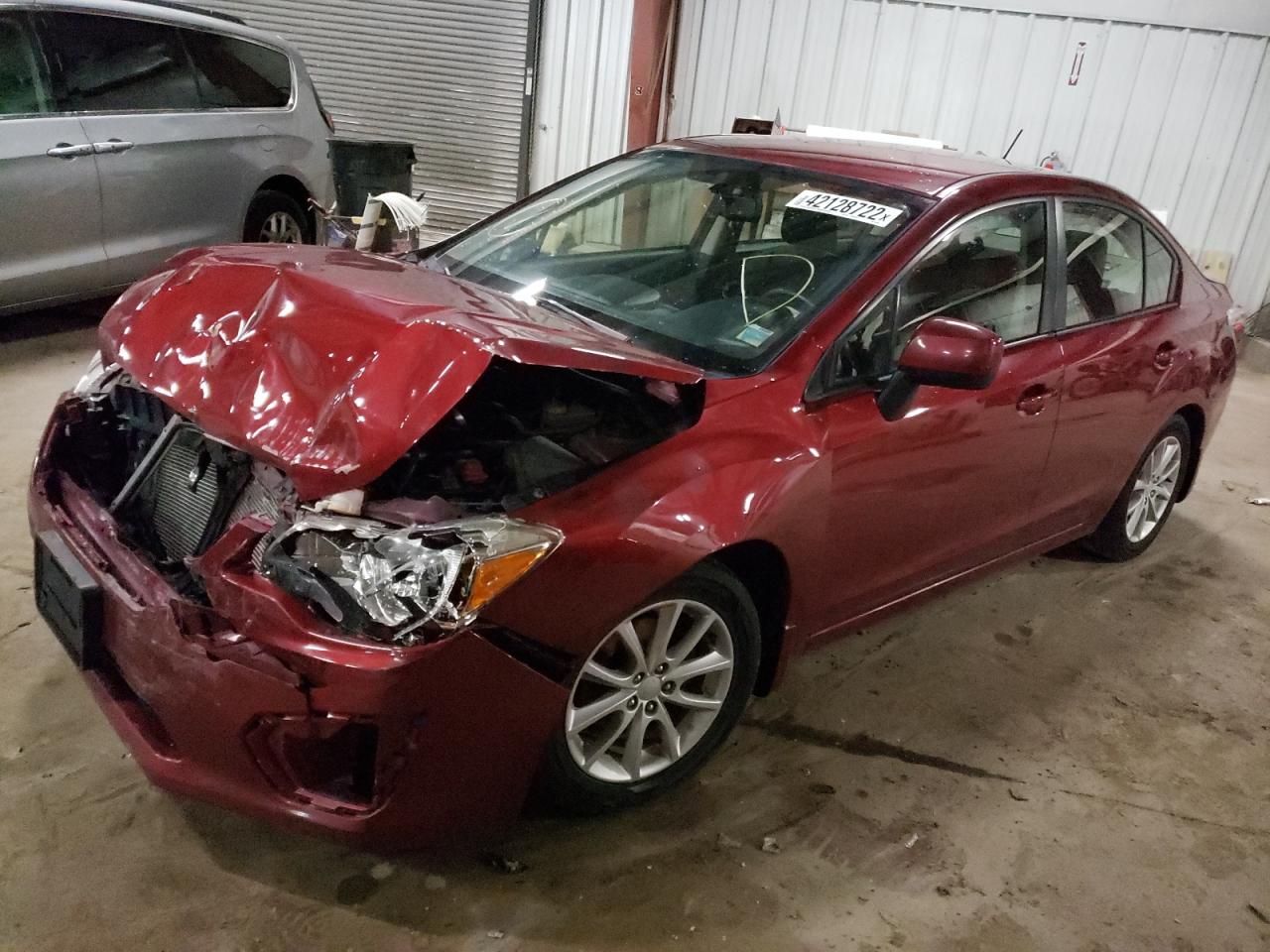 Photo 2 from auction – 2014 SUBARU IMPREZA PR with VIN JF1GJAC61EH011072