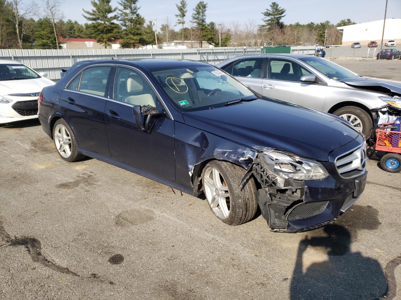 MERCEDES-BENZ E 350 4MAT 2014 with VIN WDDHF8JB2EA907209 - Photo from auction