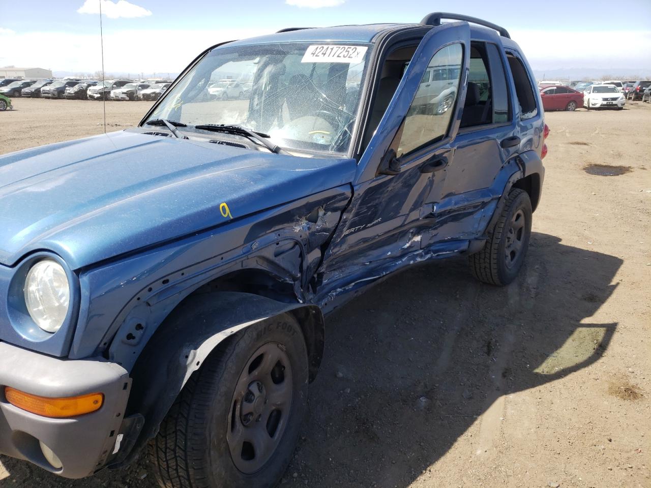 Photo 9 from auction – 2003 JEEP LIBERTY SP with VIN 1J4GL48K63W553685
