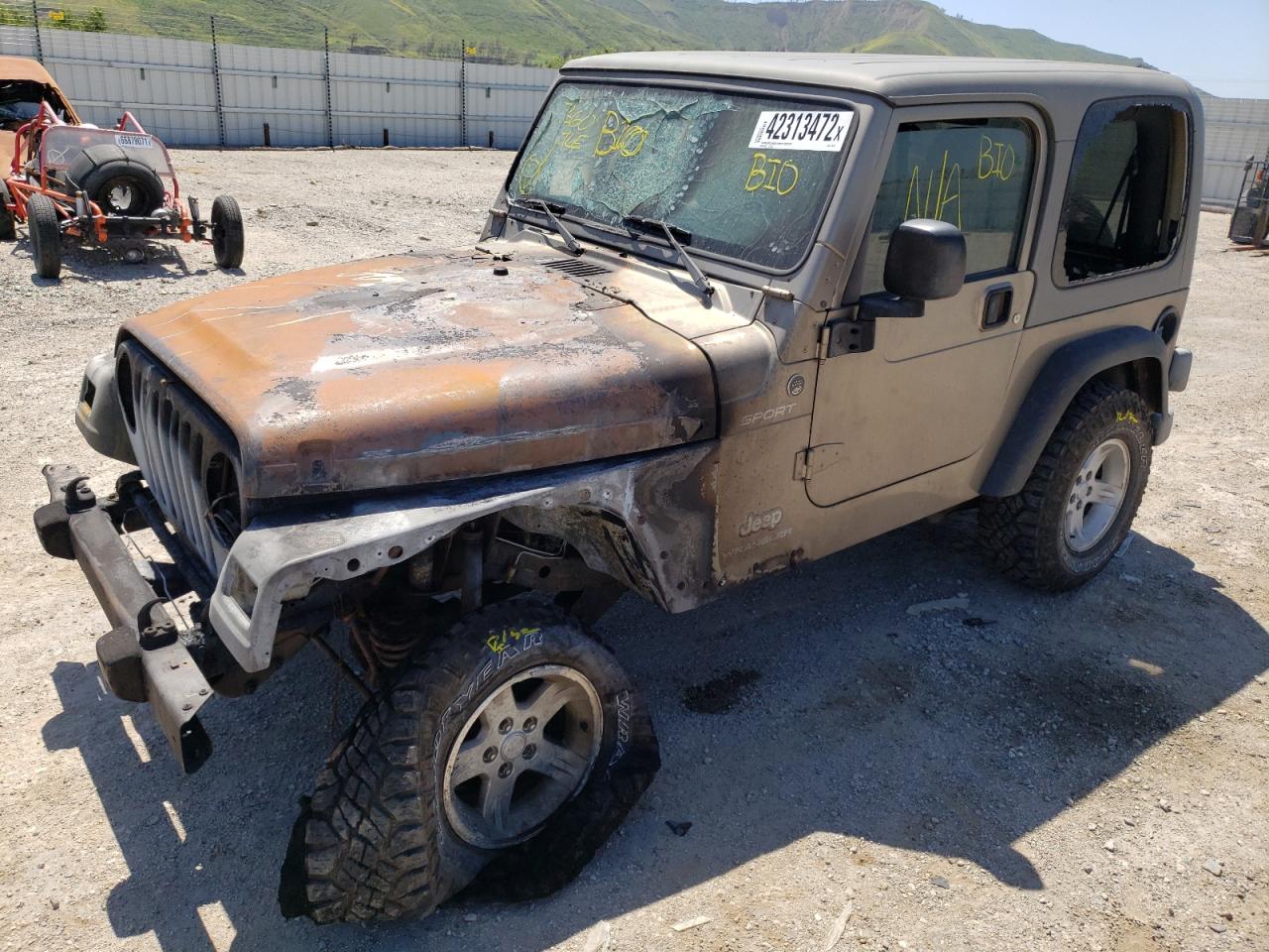 Photo 2 from auction – 2005 JEEP WRANGLER / with VIN 1J4FA49S65P318149