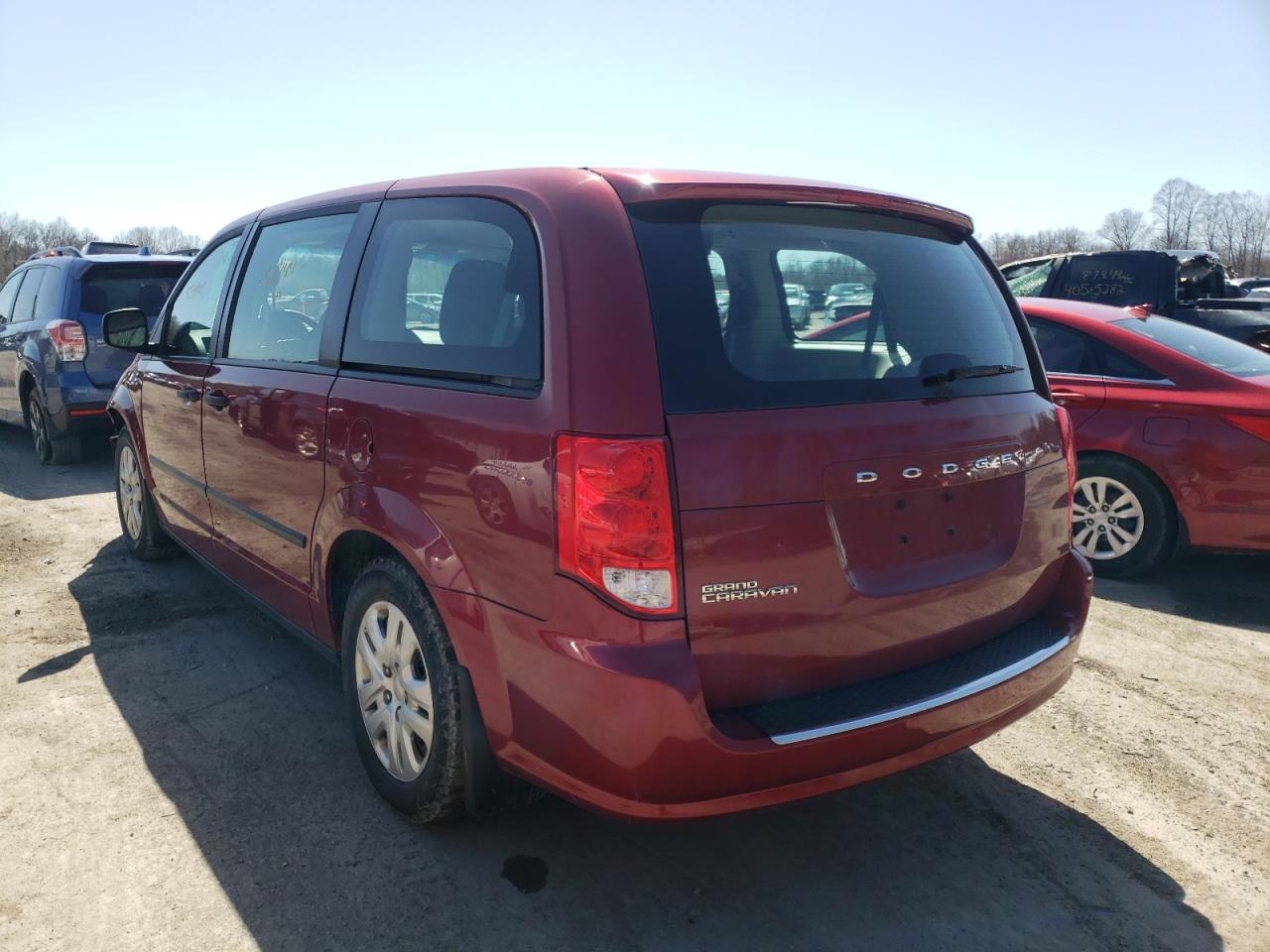 Photo 3 from auction – 2016 DODGE GRAND CARA with VIN 2C4RDGBG1GR118086