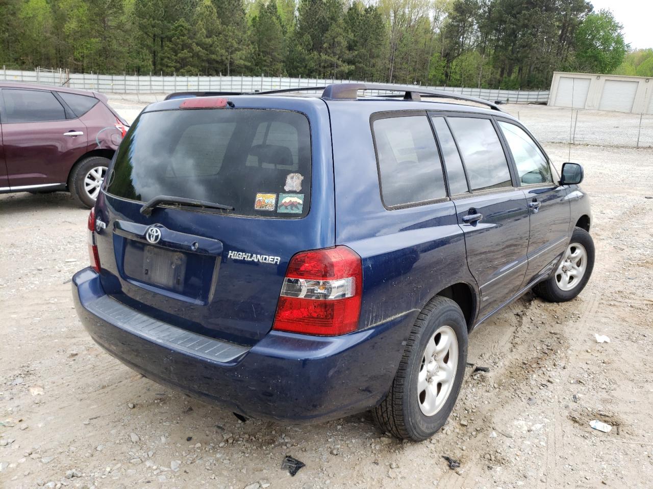 Photo 4 from auction – 2006 TOYOTA HIGHLANDER with VIN JTEDD21A460140193