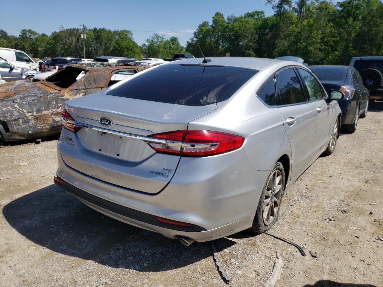 Photo 4 from auction – 2017 FORD FUSION SE with VIN 3FA6P0LU5HR374786