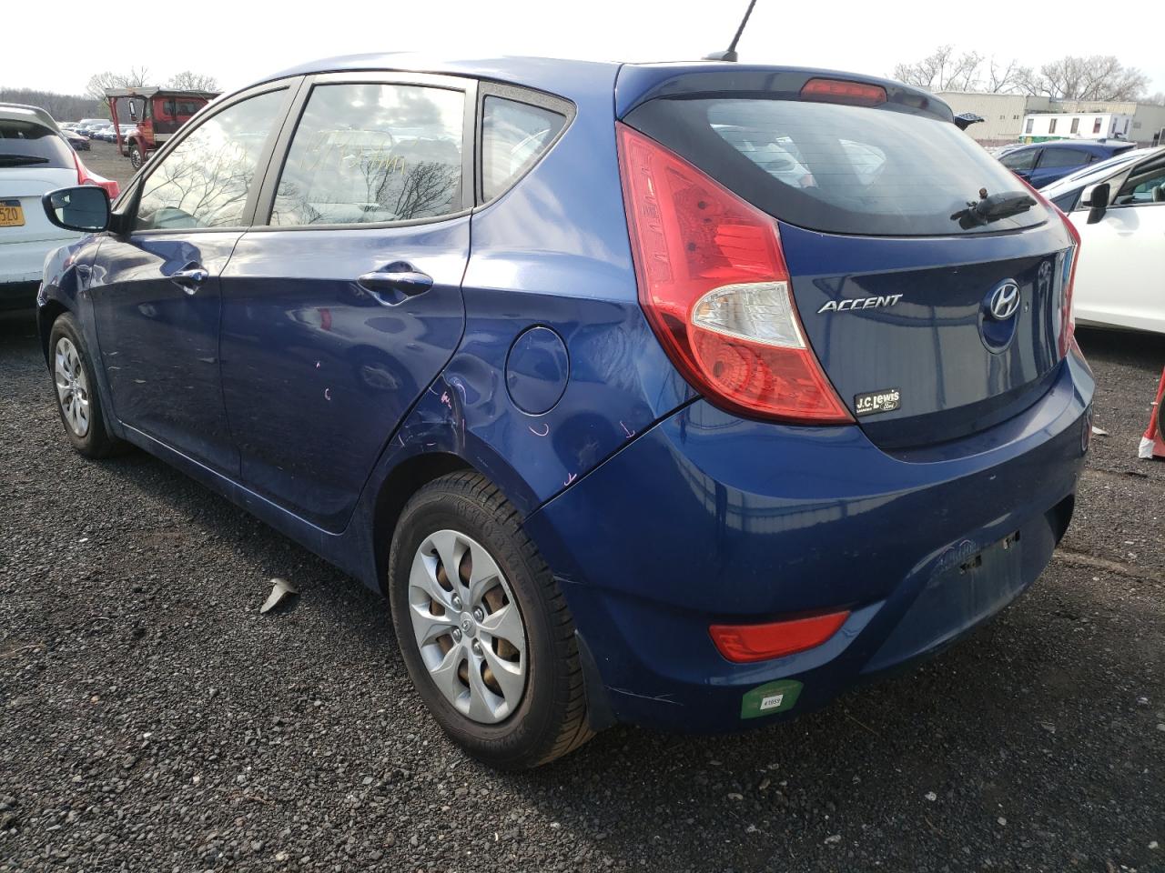 Photo 3 from auction – 2015 HYUNDAI ACCENT GS with VIN KMHCT5AEXFU222389
