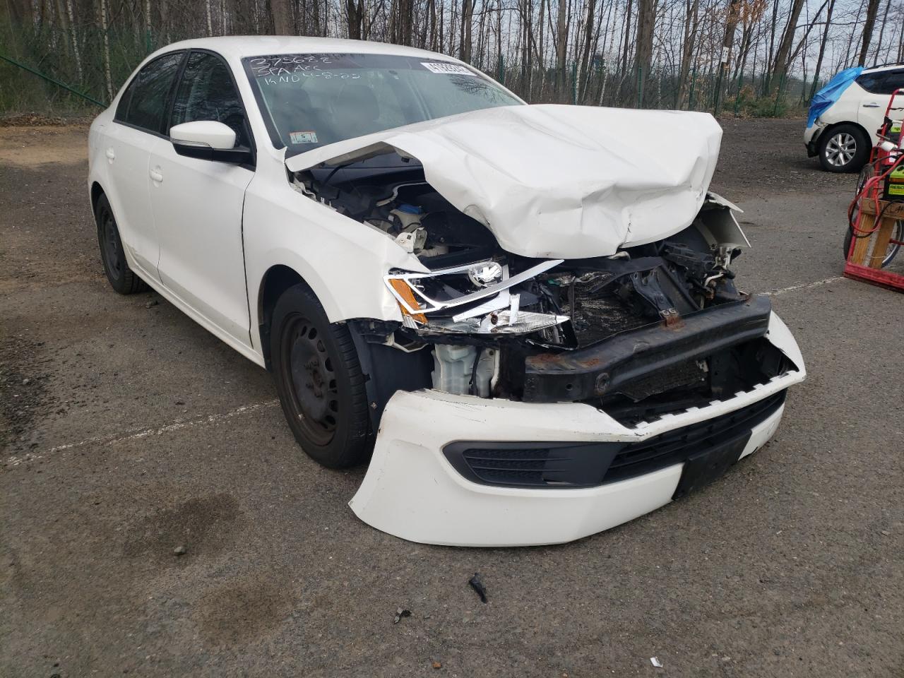 VOLKSWAGEN JETTA SE 2012 with VIN 3VWDP7AJ3CM317685 - Photo from auction