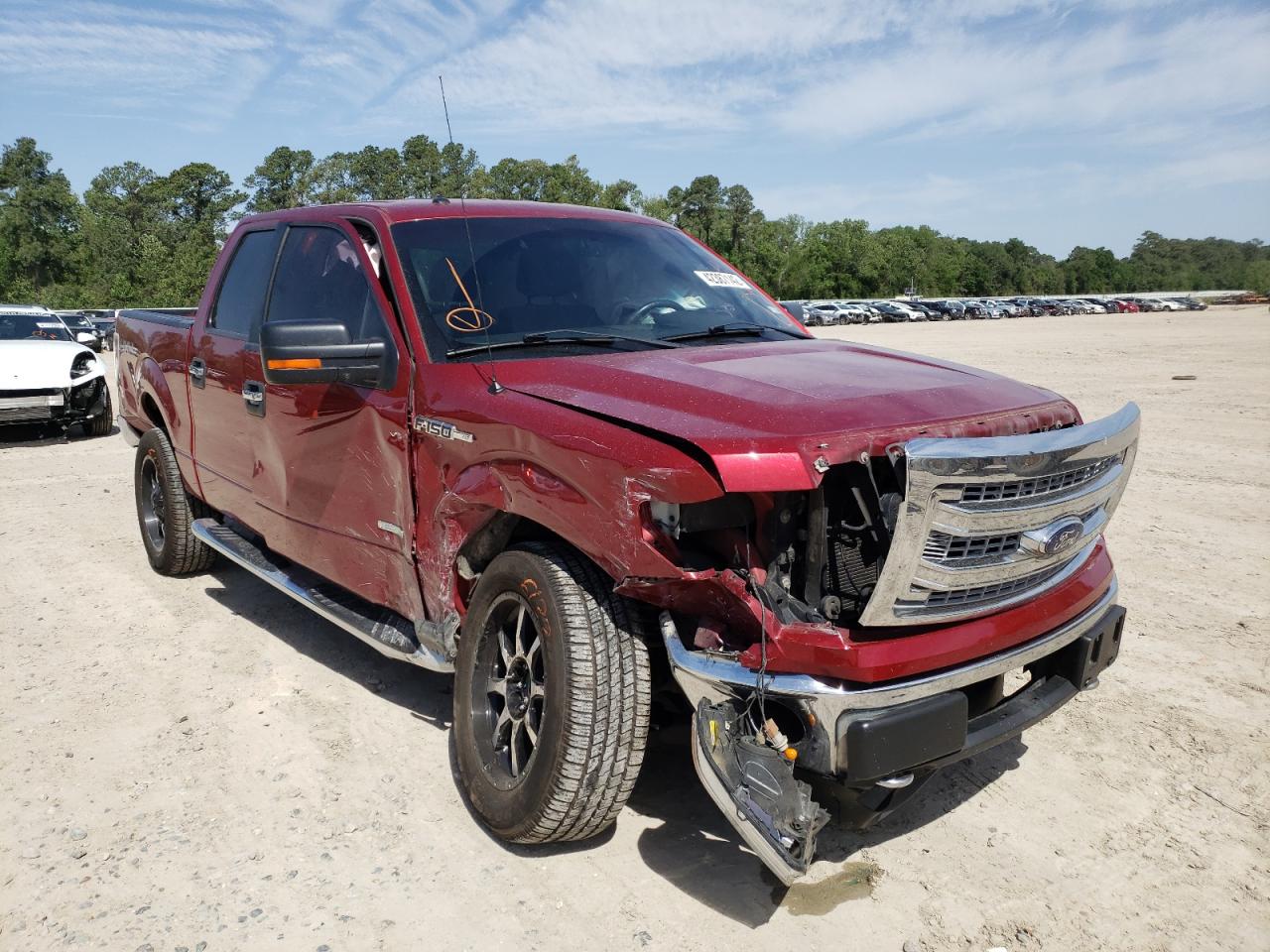 FORD F150 SUPER 2013 with VIN 1FTFW1ET7DKF66085 - Photo from auction