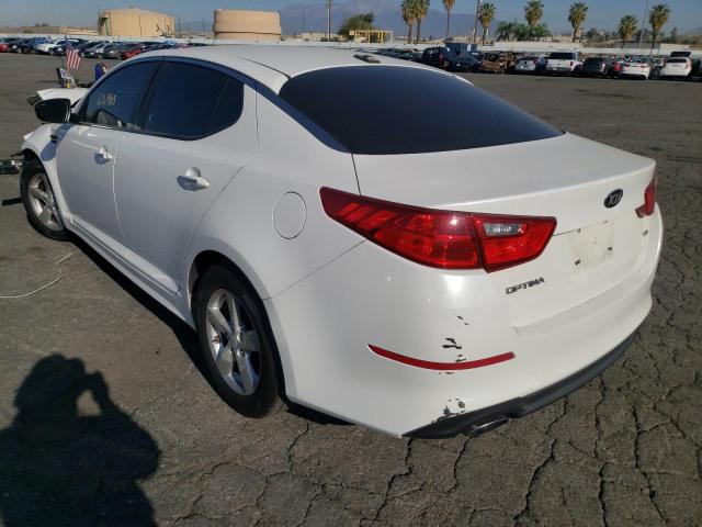 Photo 3 from auction – 2015 KIA OPTIMA LX with VIN KNAGM4A76F5574827