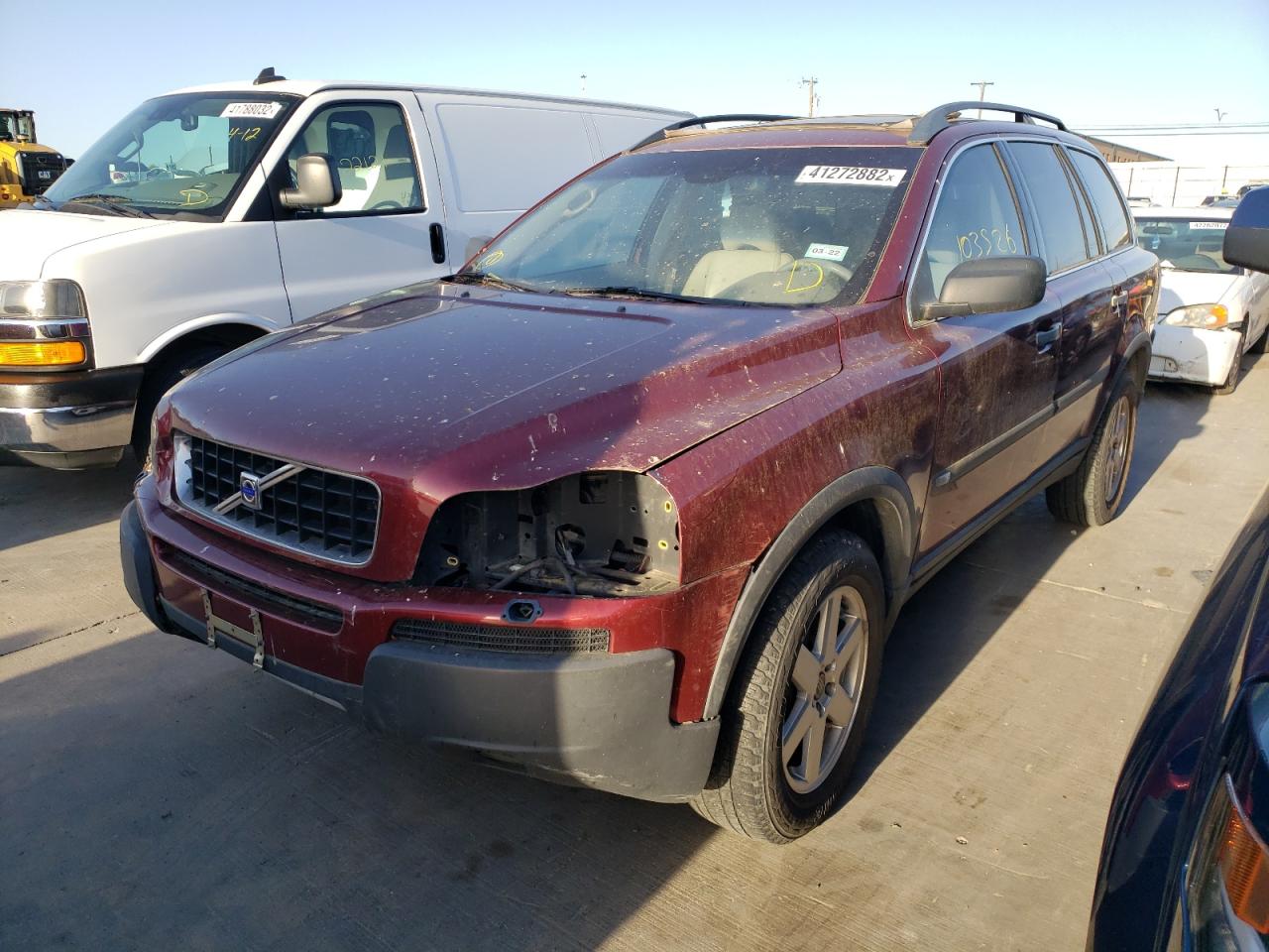 Photo 2 from auction – 2003 VOLVO XC90 with VIN YV1CZ59H531007026
