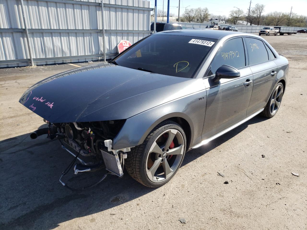 Photo 2 from auction – 2018 AUDI S4 PRESTIG with VIN WAUC4BF49JA008002