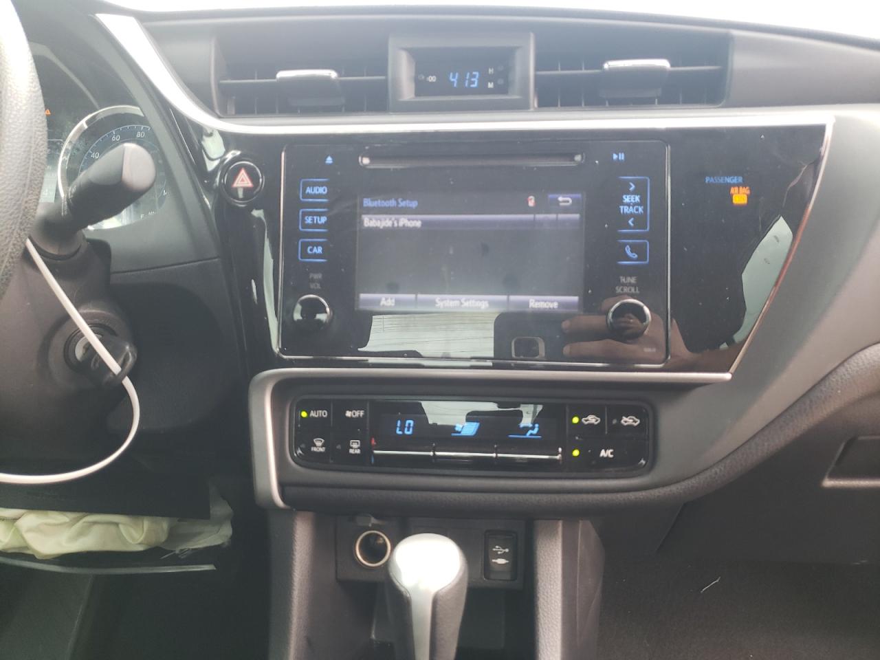 Photo 9 from auction – 2019 TOYOTA COROLLA L with VIN 2T1BURHE3KC156060