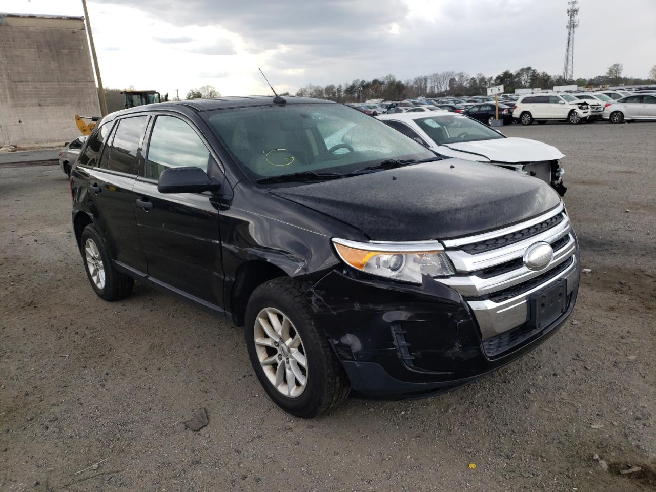 FORD EDGE SE 2013 with VIN 2FMDK3GC1DBE23229 - Photo from auction