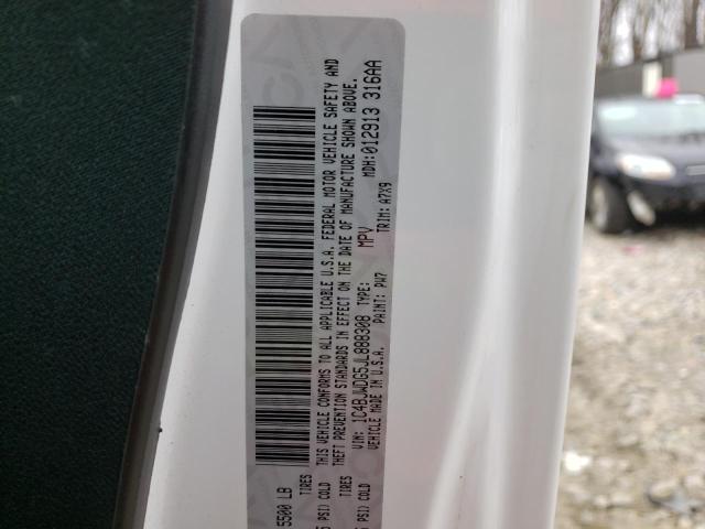 JEEP WRANGLER U 2018 with VIN 1C4BJWDG5JL888308 - Photo from auction