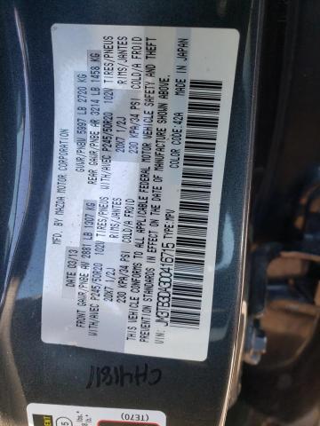 Photo 10 from auction – 2013 MAZDA CX-9 GRAND with VIN JM3TB3DA3D0416715