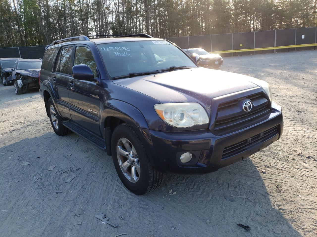 TOYOTA 4RUNNER LI 2007 with VIN JTEBU17R870117600 - Photo from auction
