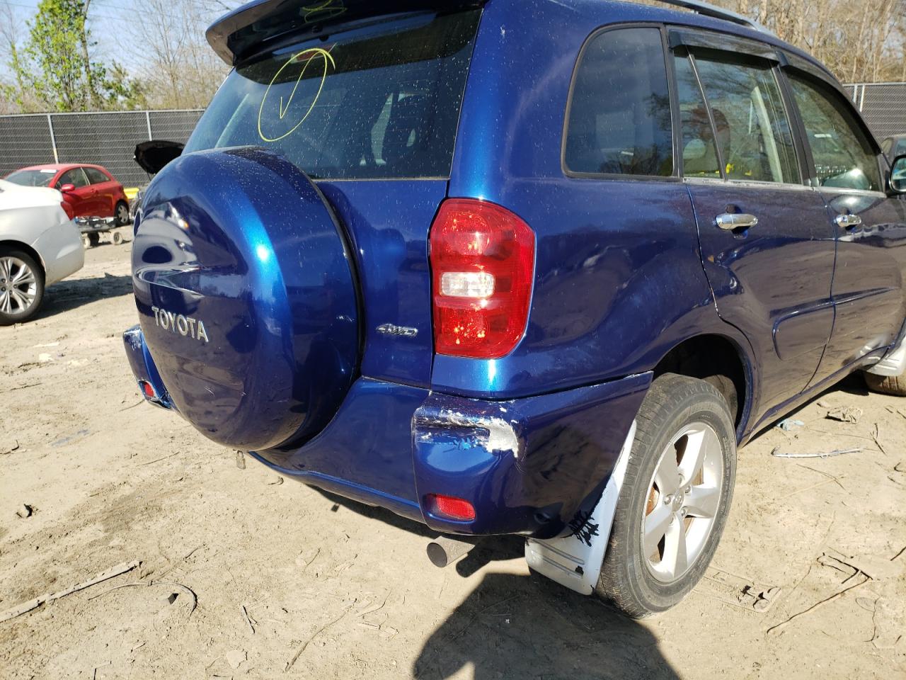 Photo 10 from auction – 2005 TOYOTA RAV4 with VIN JTEHD20V456034456
