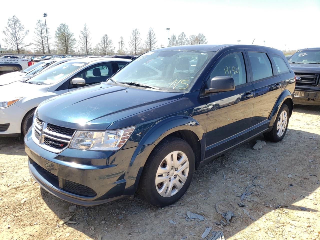 Photo 2 from auction – 2014 DODGE JOURNEY SE with VIN 3C4PDCAB0ET104275