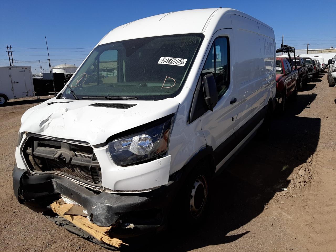 Photo 2 from auction – 2020 FORD TRANSIT T- with VIN 1FTBR1C8XLKA51410