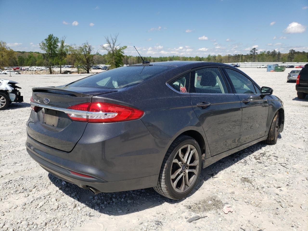 Photo 4 from auction – 2017 FORD FUSION S with VIN 3FA6P0G74HR243899