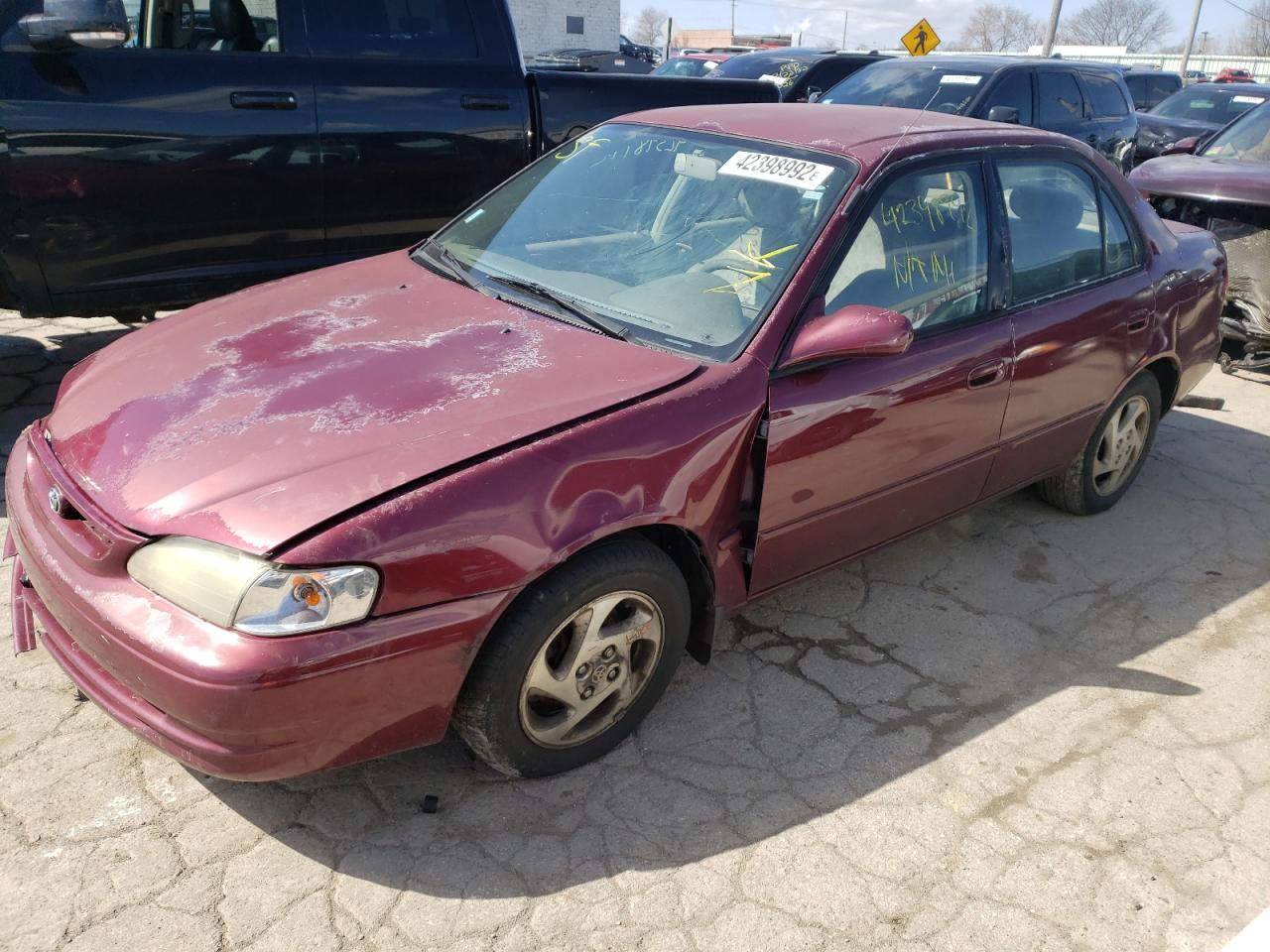Photo 2 from auction – 1998 TOYOTA COROLLA VE with VIN 1NXBR18E2WZ091841