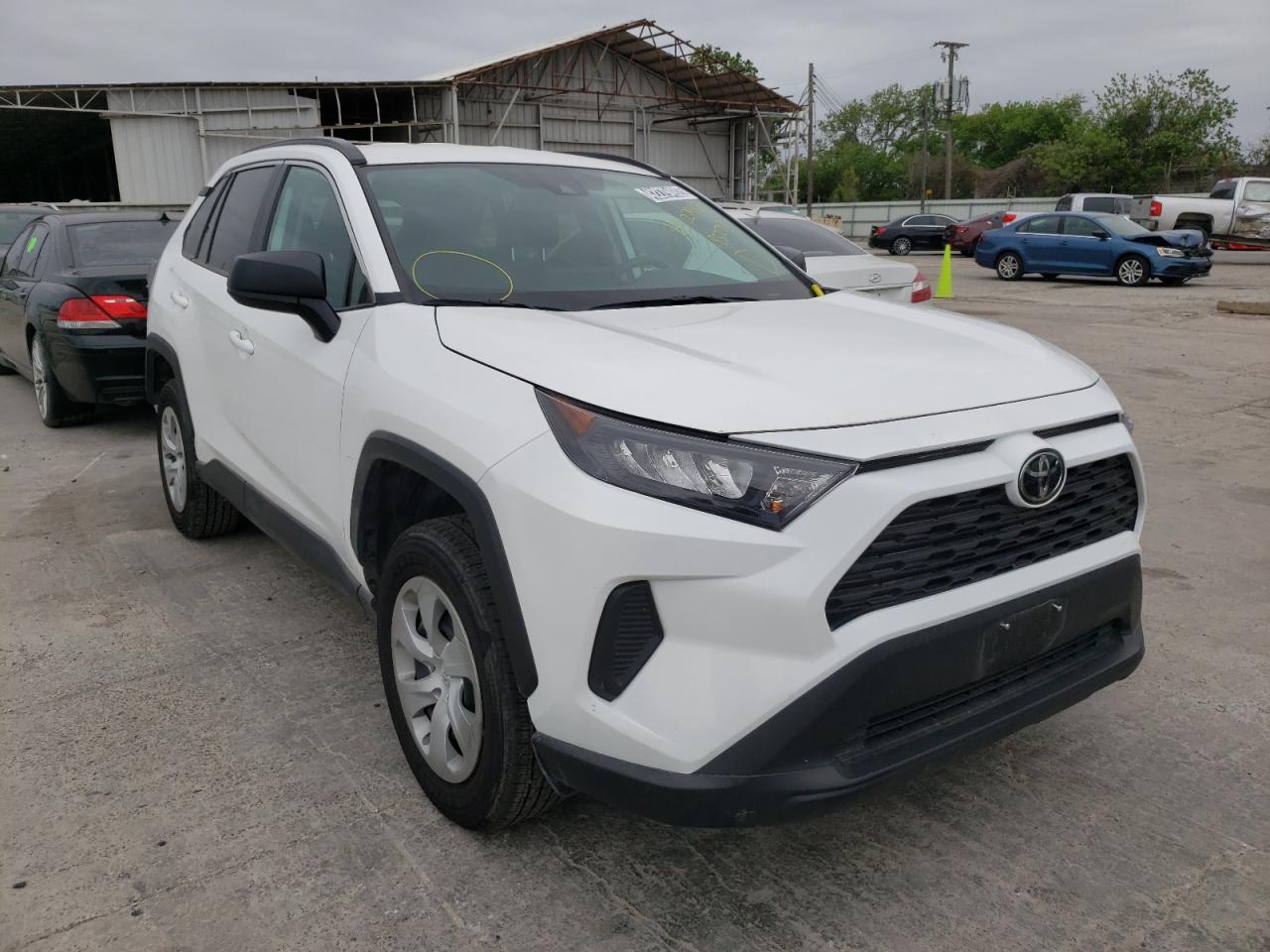 TOYOTA RAV4 LE 2021 with VIN 2T3F1RFV2MW185278 - Photo from auction