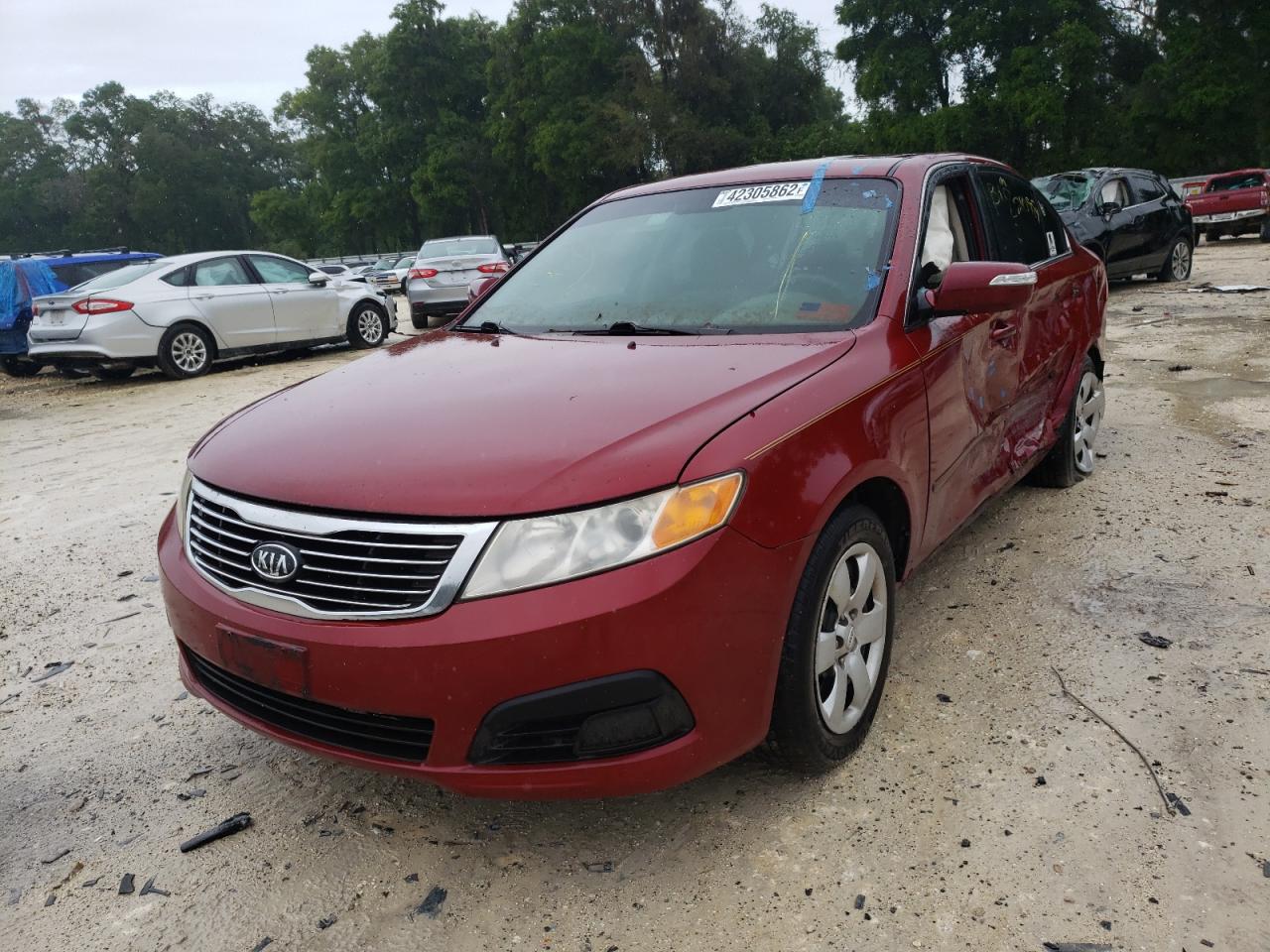 Photo 2 from auction – 2009 KIA OPTIMA LX with VIN KNAGE228995339433