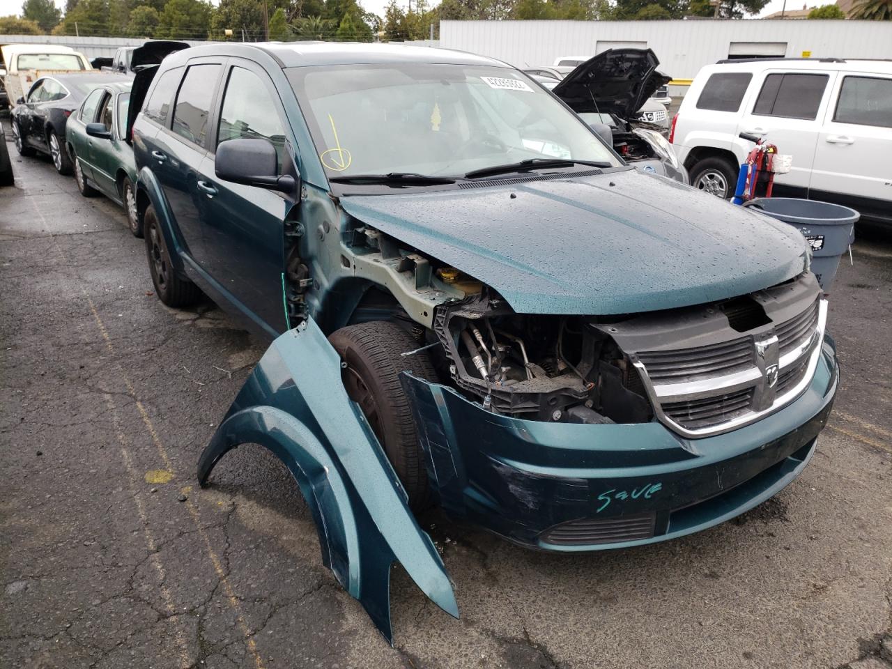 DODGE JOURNEY SE 2009 with VIN 3D4GG47B29T547458 - Photo from auction